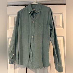 Merona Casual Teal Button-Down Shirt